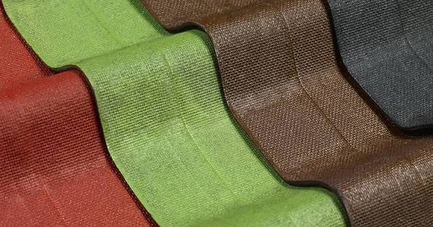 T-Dura corrugated roofing sheets in a range of colors